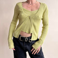 Pink Rose Green Cardigan Tank  Set - Size Medium