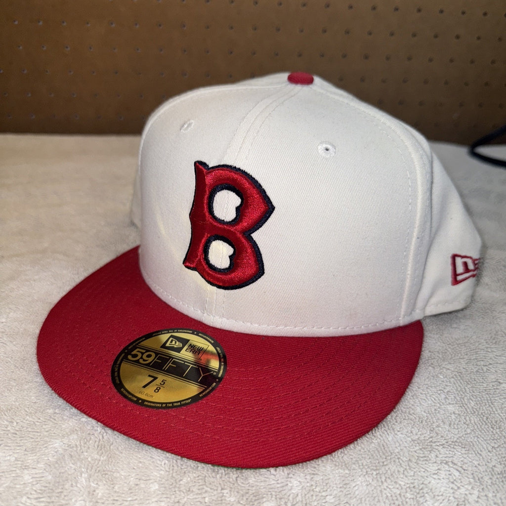 New Era 59fifty 7 5/8 Boston Red Sox Cooperstown Collection
