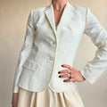 The Villager White Blazer - Size 4