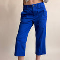 Ralph Lauren Sport Royal Blue Cropped Capris - Nautical Vibes, Size 4