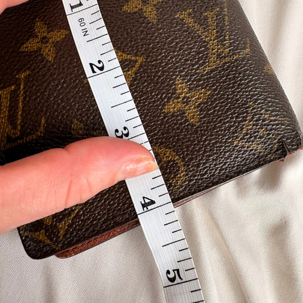 Vintage Louis Vuitton Bifold Monogram Canvas Wallet