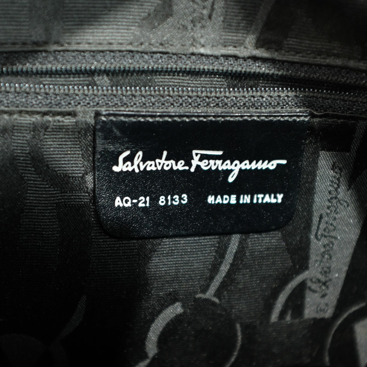 Salvatore Ferragamo Gradient Gray Tote - Structured Leather, Gancini Hardware