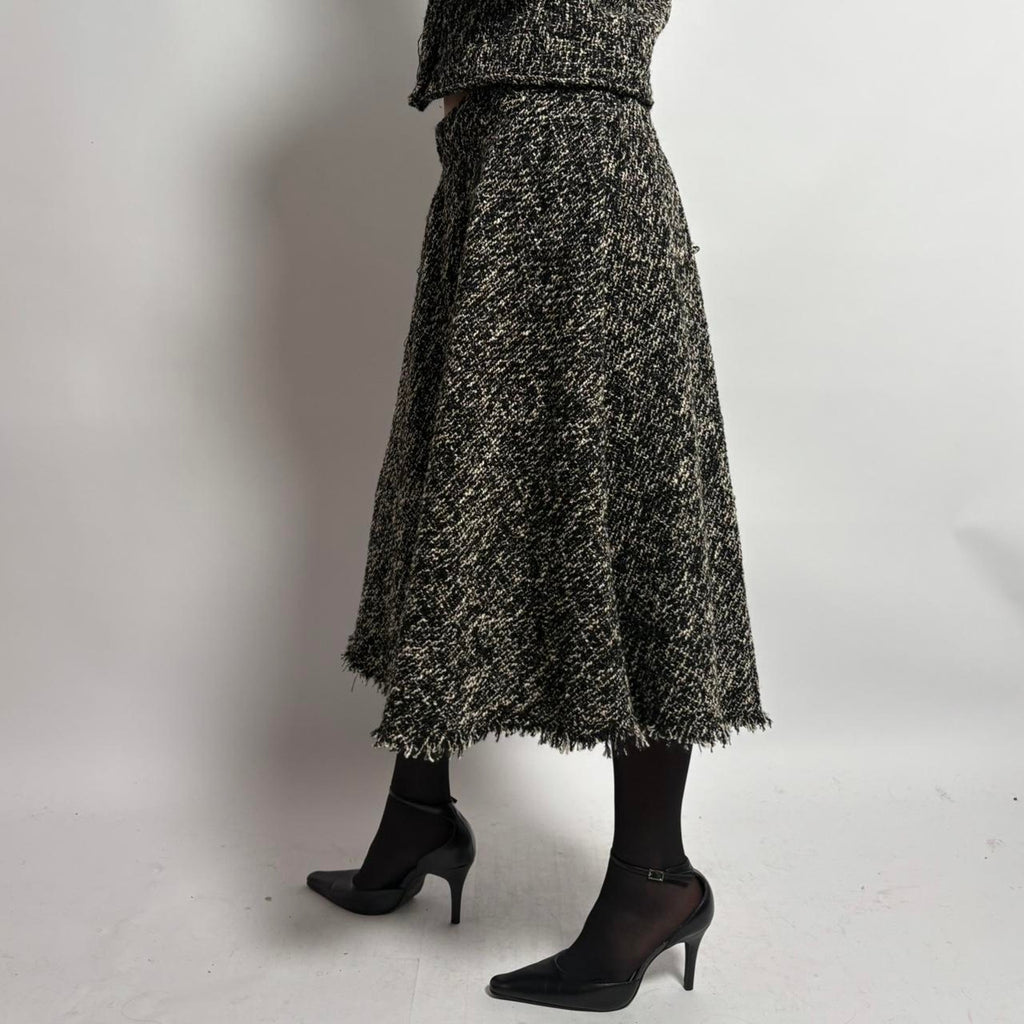 Jason wu textured tweed skirt