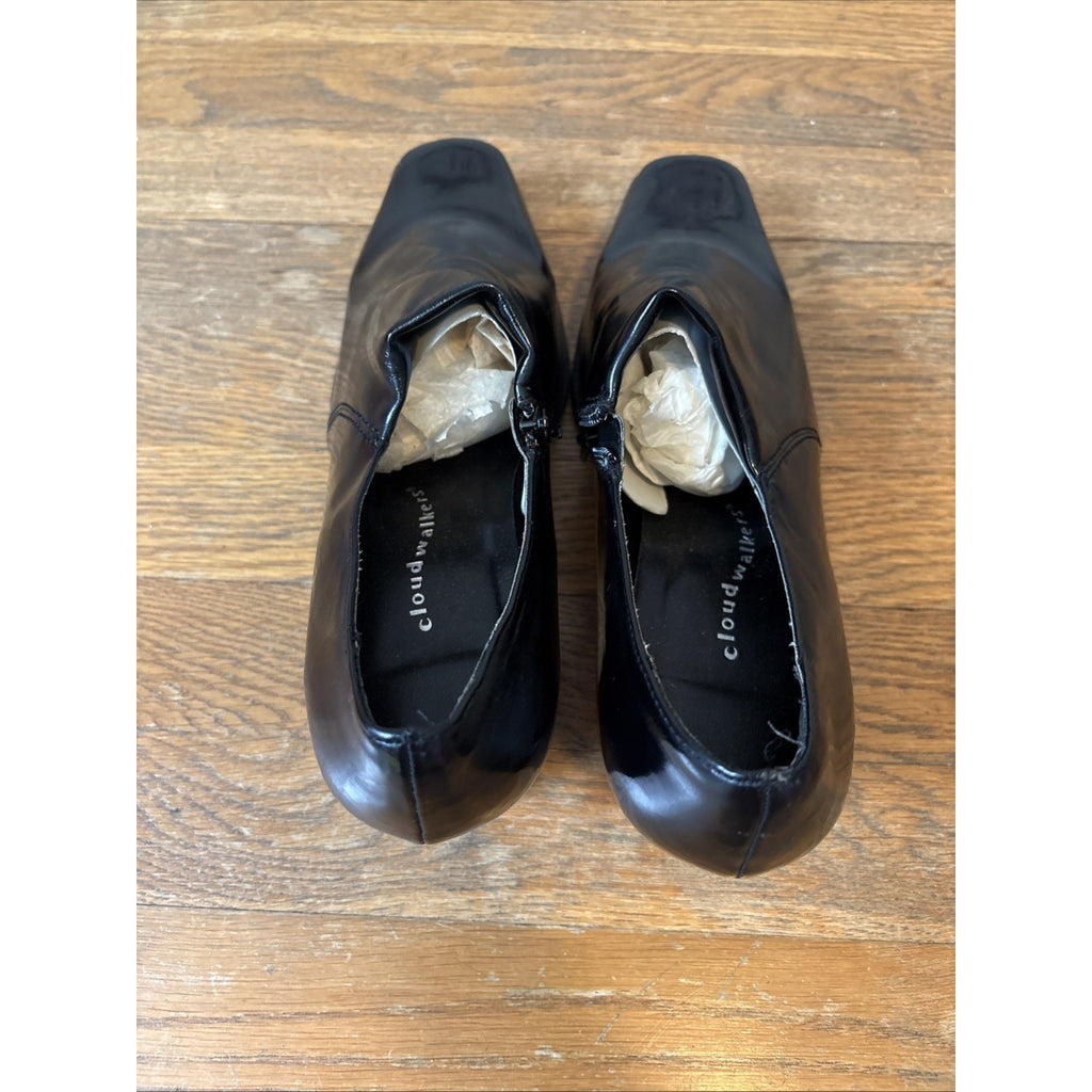 Black Women’s Heels Ankle Boots Women’s Size 11 | Cloud Walkers