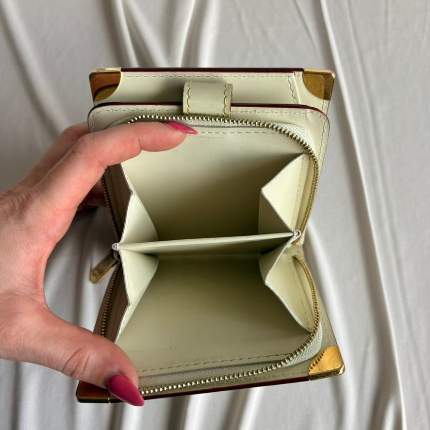 Louis Vuitton Suhali Leather Compact Zippy Wallet - Serial M12057