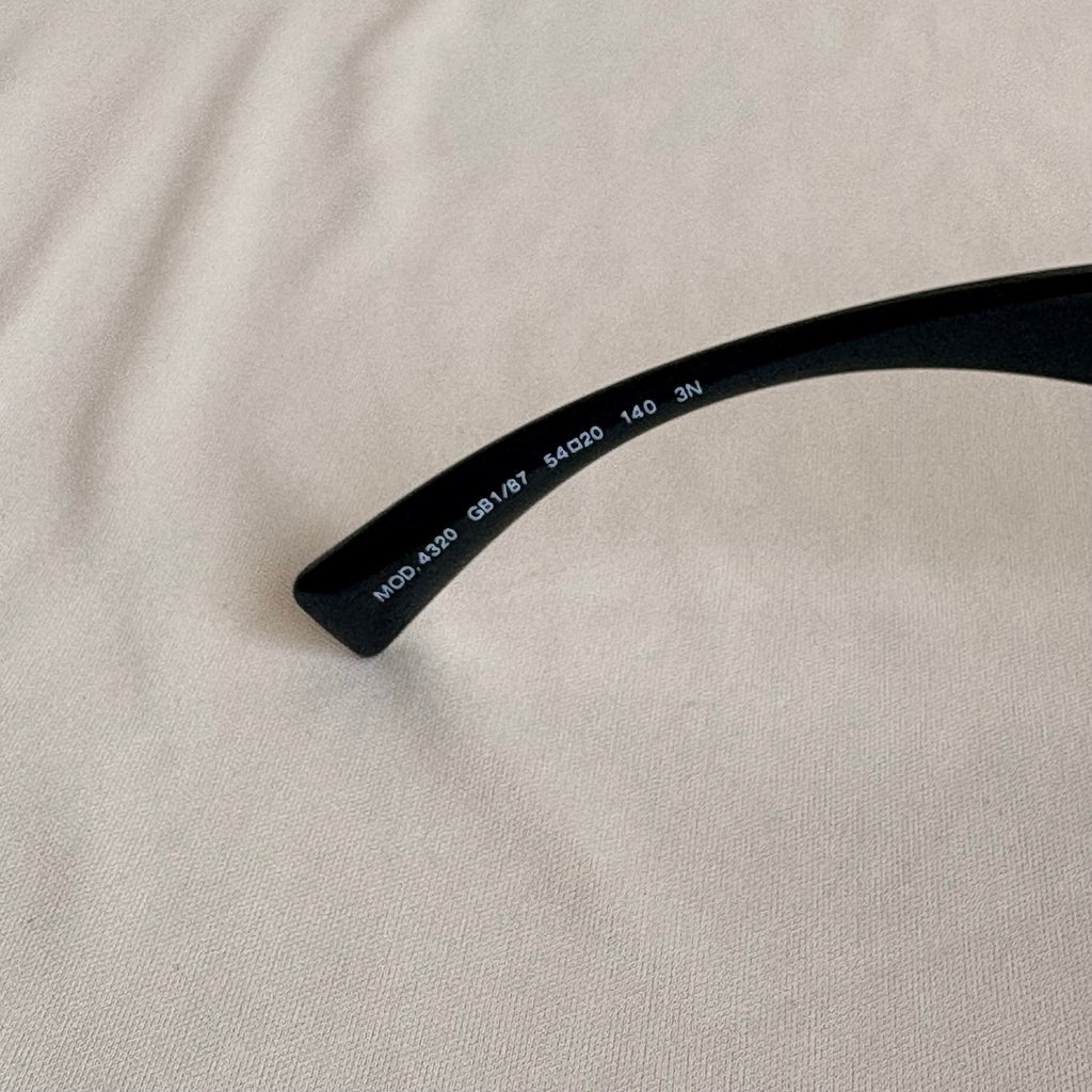 Versace Rock Ring Cat-Eye Sunglasses - VE4320, Black, Brand New