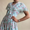 Lang Originals Sailor-Style Drop-Waist Dress - Made in USA, Fits Small