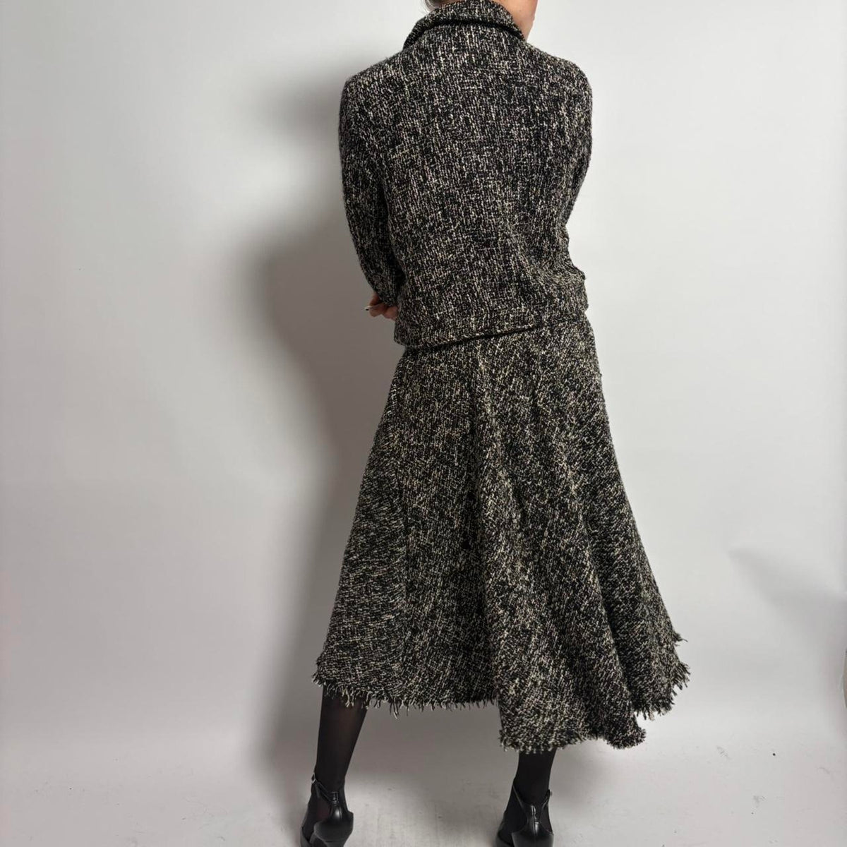Jason wu textured tweed blazer