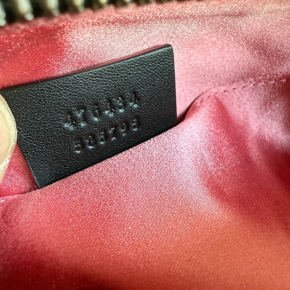 Gucci GG Marmont Matelassé Velvet Belt Bag - Black