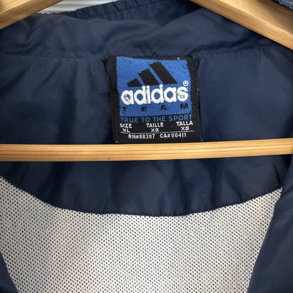 Vintage New York Yankees Adidas Windbreaker Jacket | XL