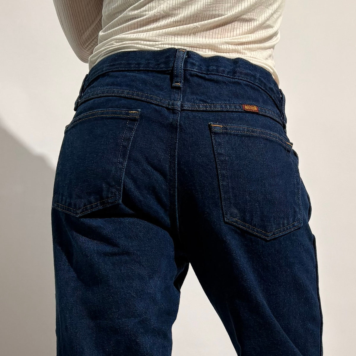 Rustler Dark Wash Straight Leg Jeans - 30x30