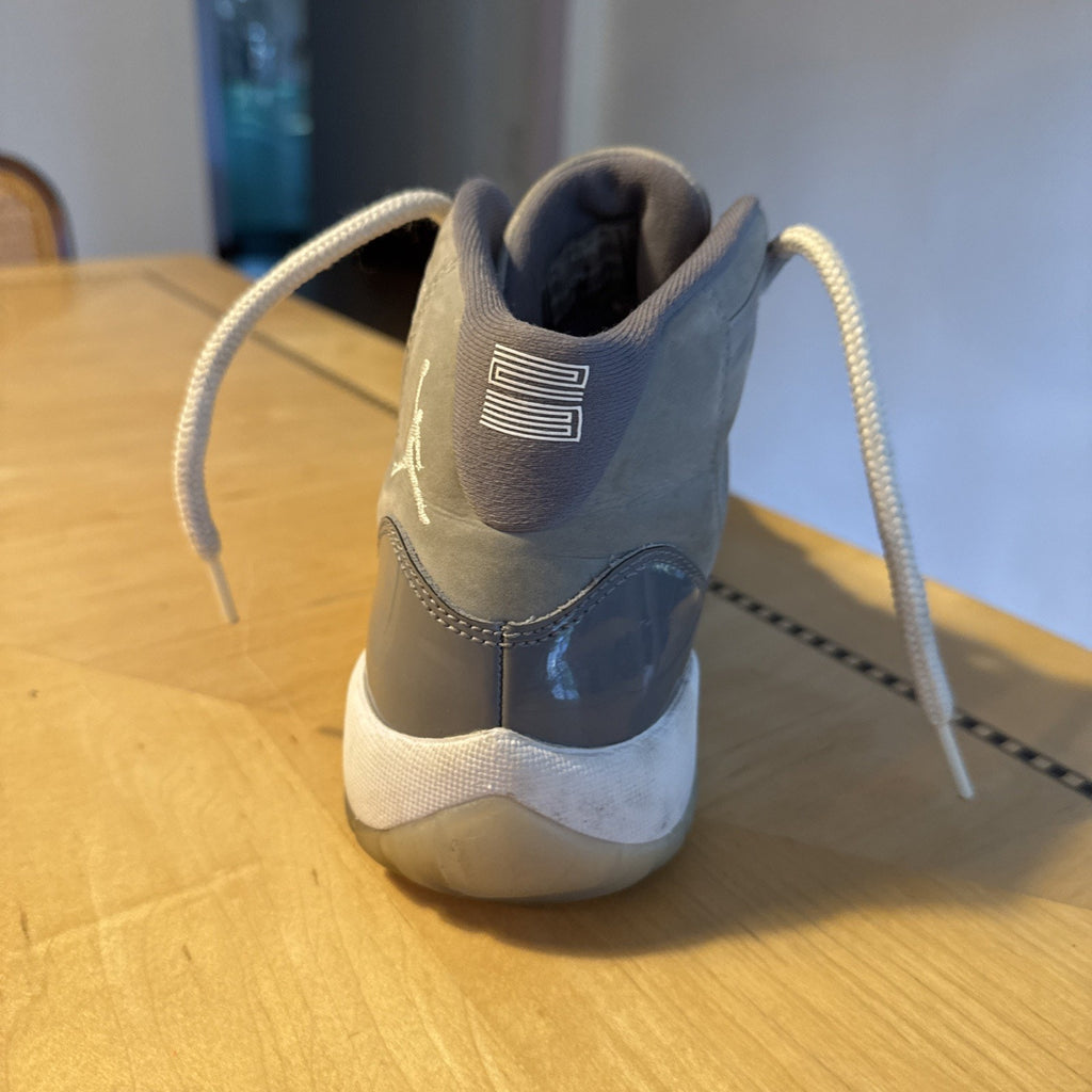 Size 7Y- GS Nike Air Jordan 11 Cool Grey 378038-005 RARE 2021 Women’s 8.5