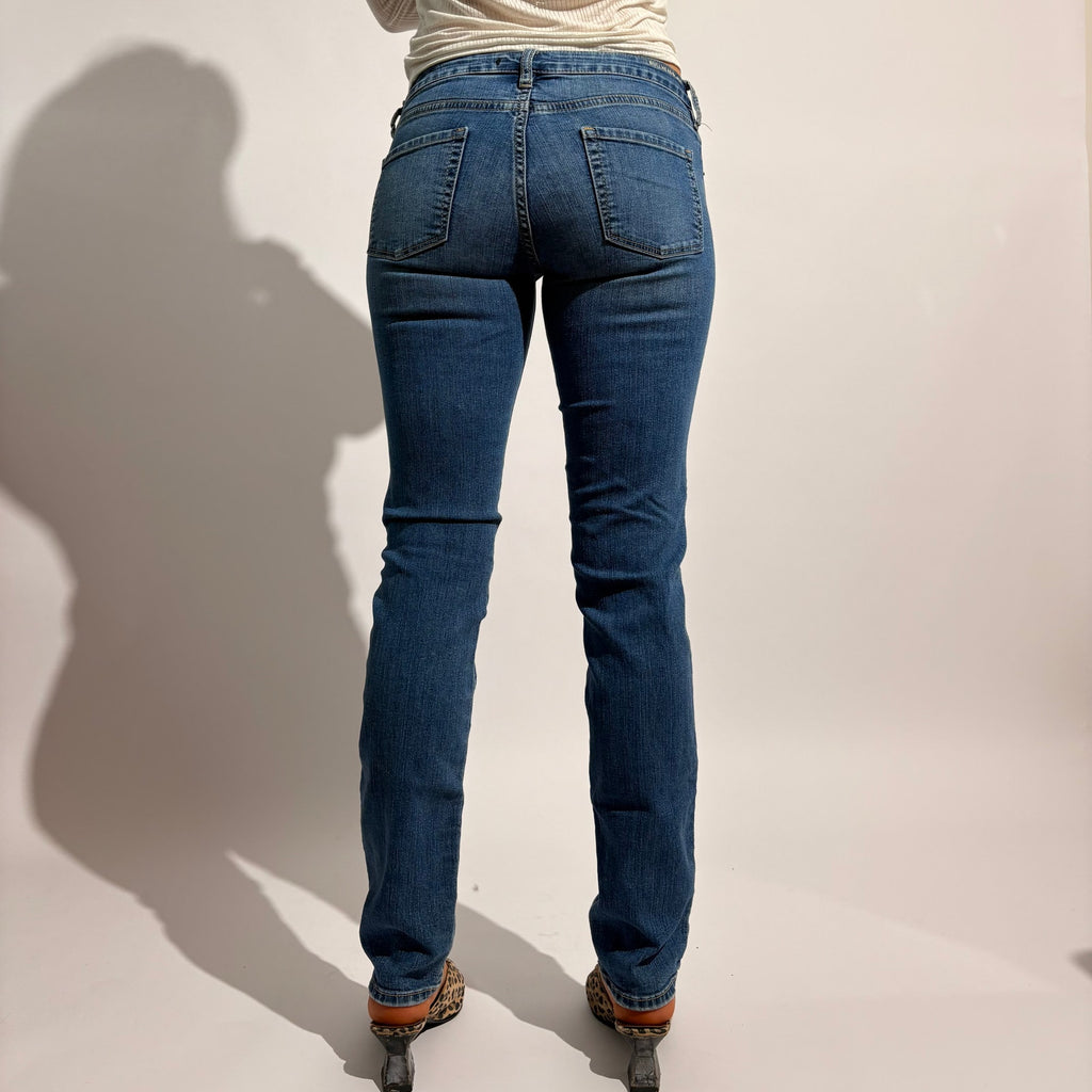 Bullhead Black Dark Wash Bootcut Jeans - Size 3