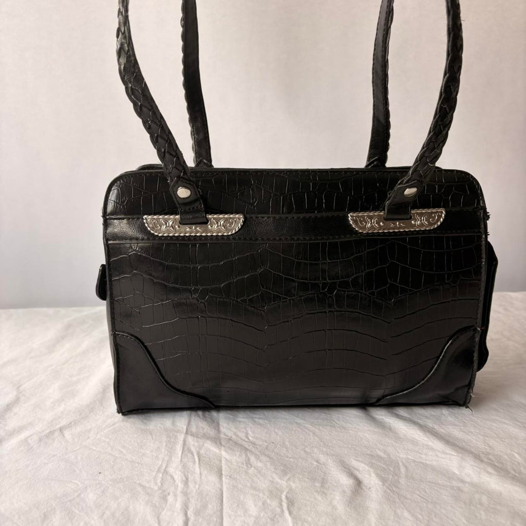 Vintage GAL Bueno Croc Embossed Shoulder Bag - Western Hardware