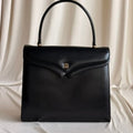 Givenchy 4G Logo Leather Shoulder Bag - Black, Gold Hardware