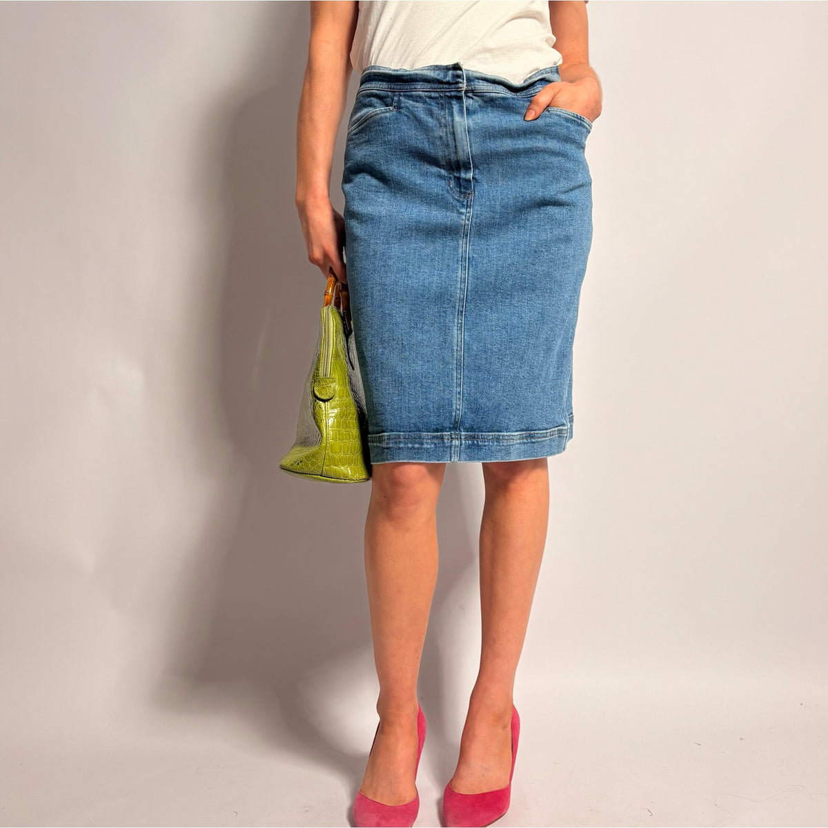 Jones New York Sport 90s Denim Skirt - Size 4