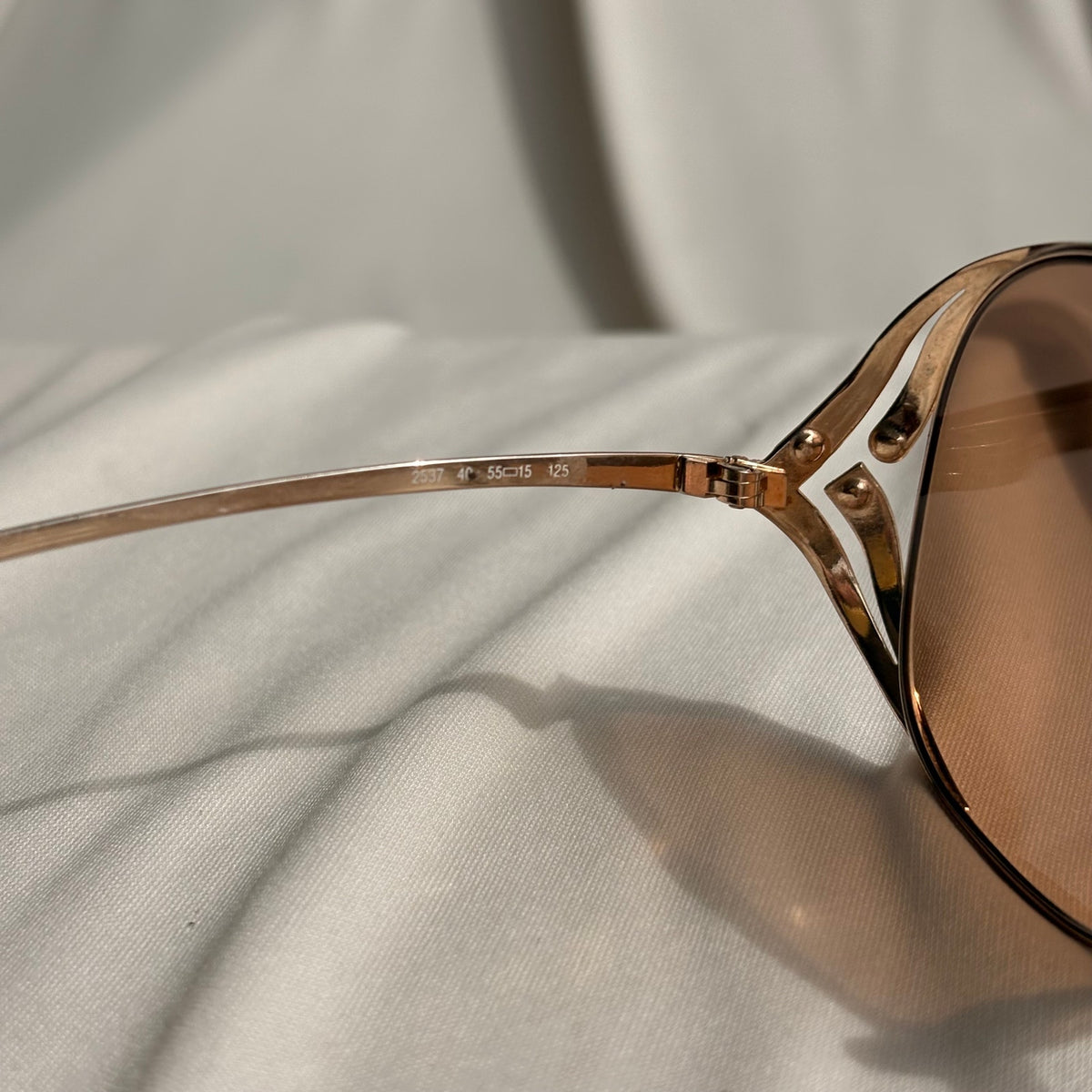 Vintage  Christian Dior 1970s/80s 2250 Sunglasses - Gold