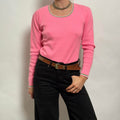 Vintage Susan Bristol pink sweater