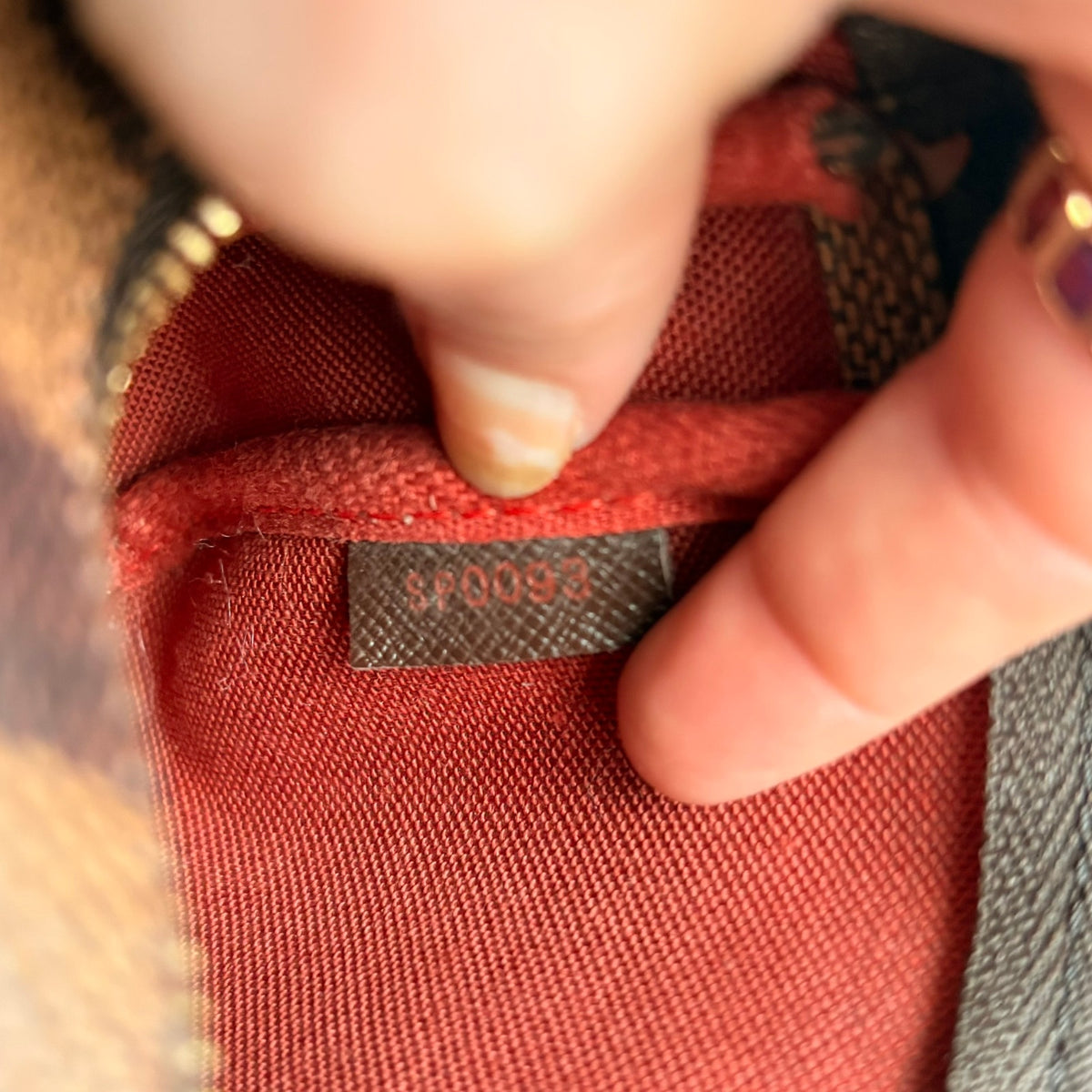 Louis Vuitton Mini Pochette Accessoires - Damier Ebène