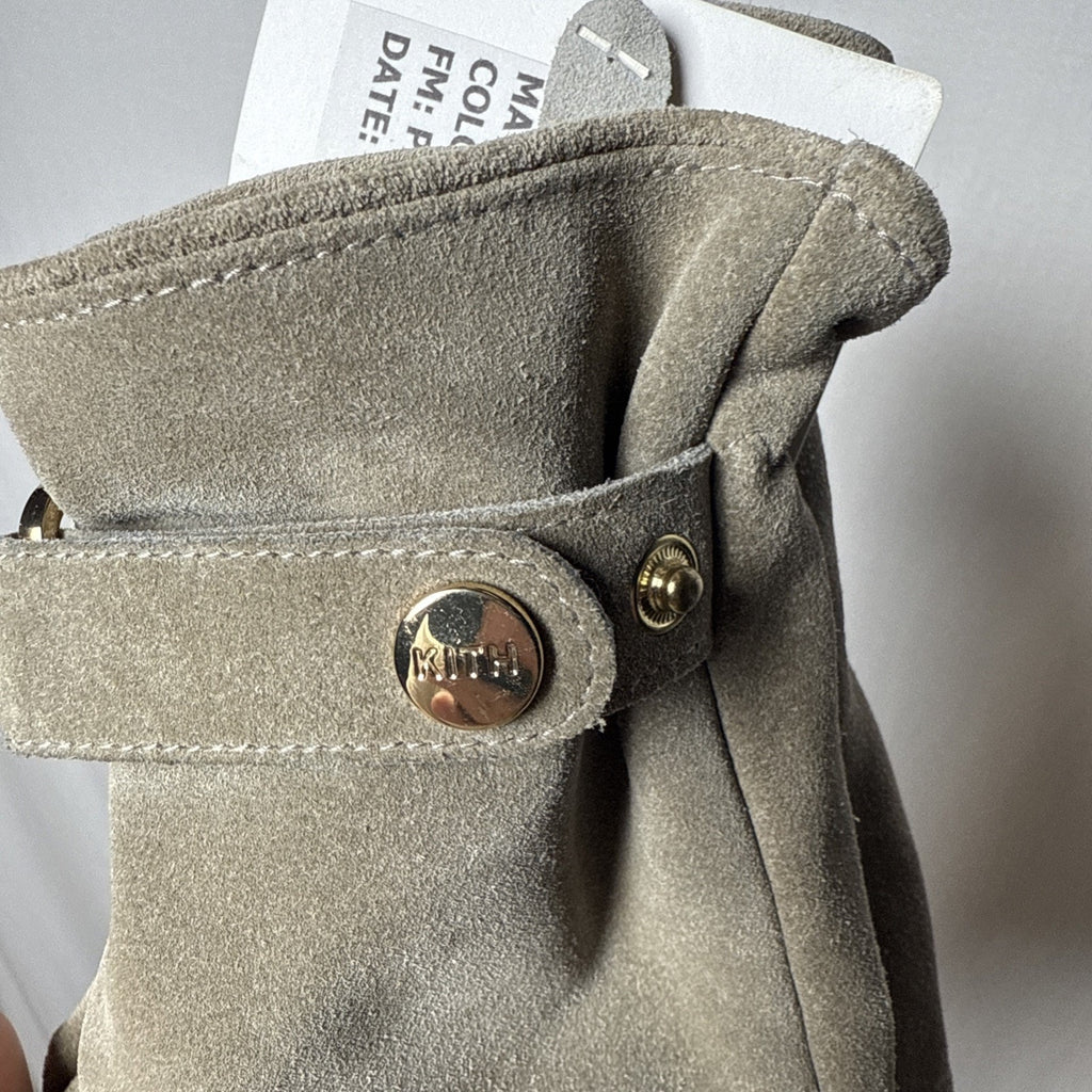 Brand New Kith Manhattan Leather Sueded Gloves sz 8.5