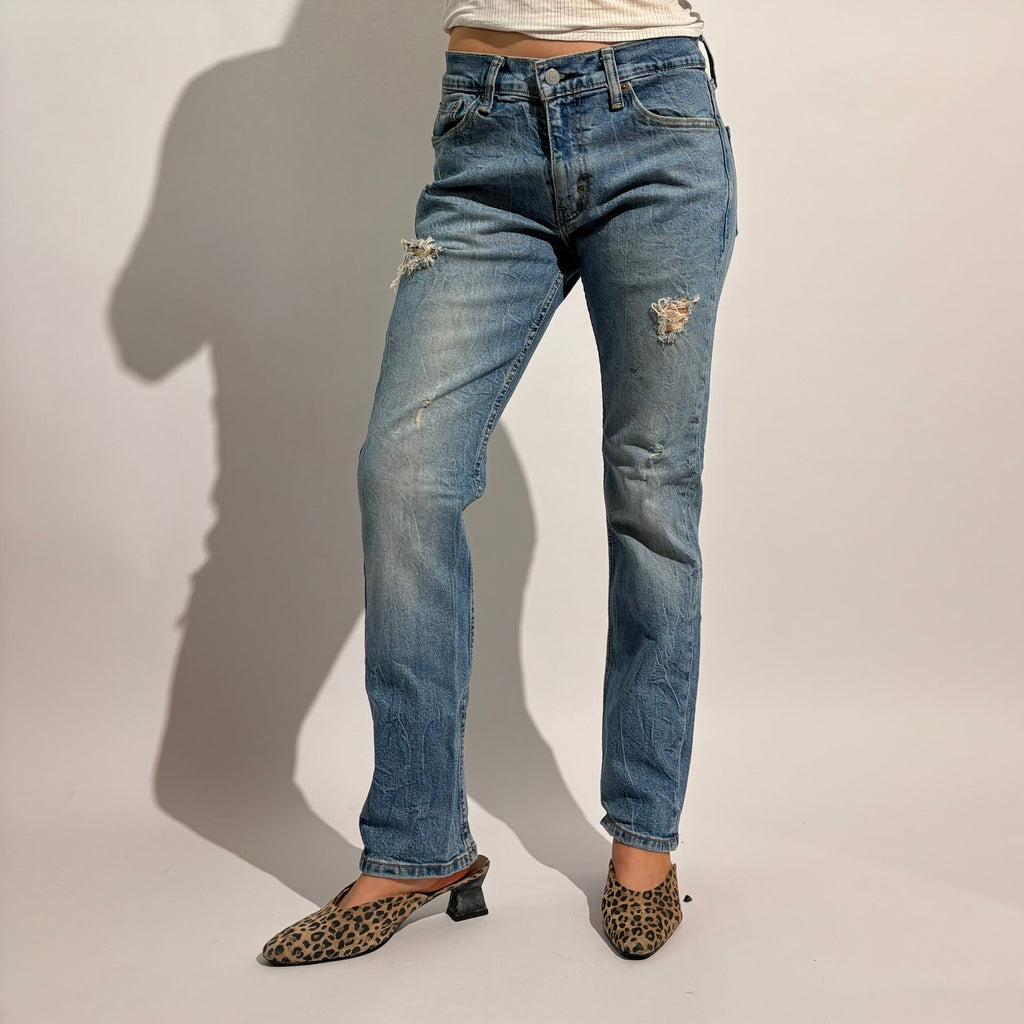Vintage Levi's 501 Straight Leg Jeans - 30/30