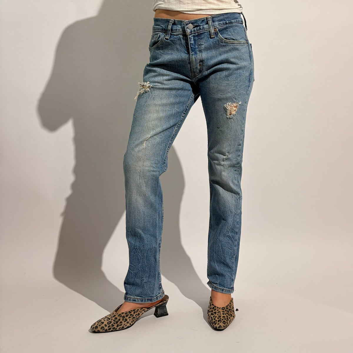 Vintage Levi's 501 Straight Leg Jeans - 30/30