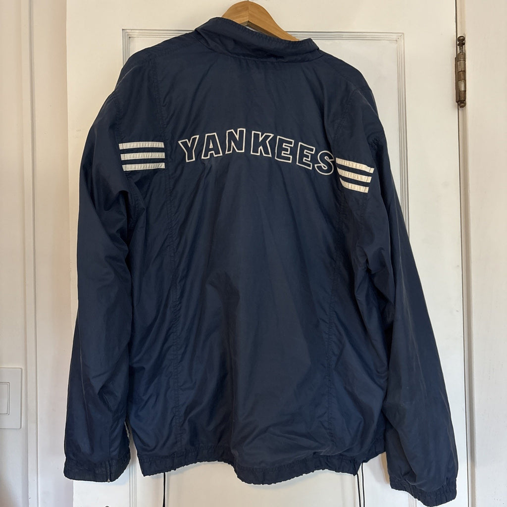Vintage New York Yankees Adidas Windbreaker Jacket | XL