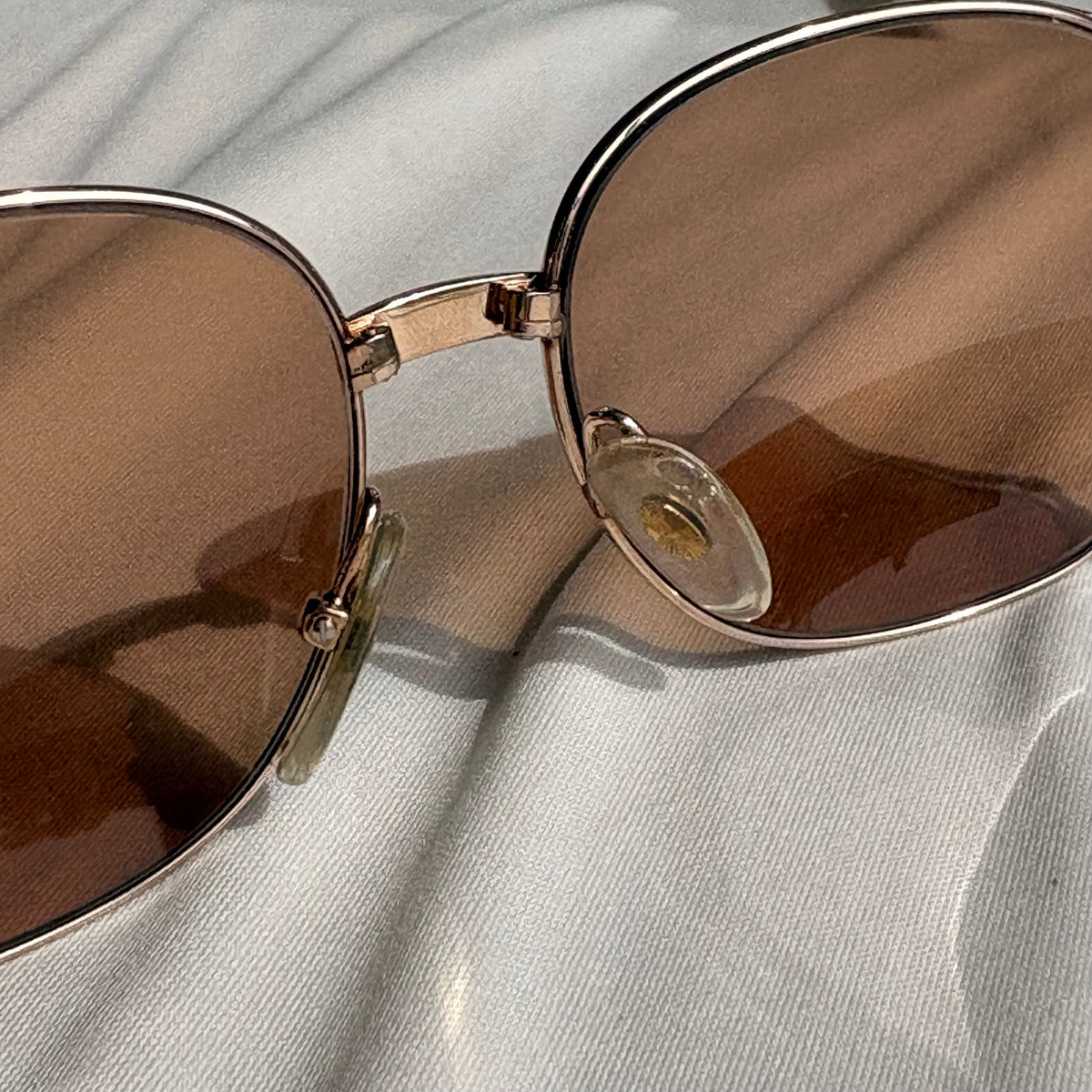 Vintage  Christian Dior 1970s/80s 2250 Sunglasses - Gold