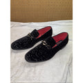 Robert David Men’s Loafer Black Chain Size 12 Splash Shoe