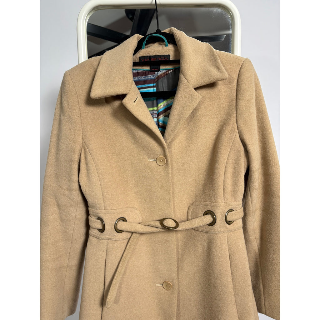 Via Spiga Wool/Cashmere Trench Coat - Size 6