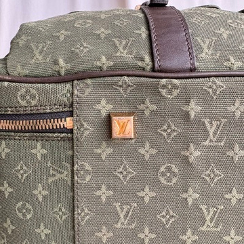 Vintage Louis Vuitton Monogram Lin Claudine Travel Bag