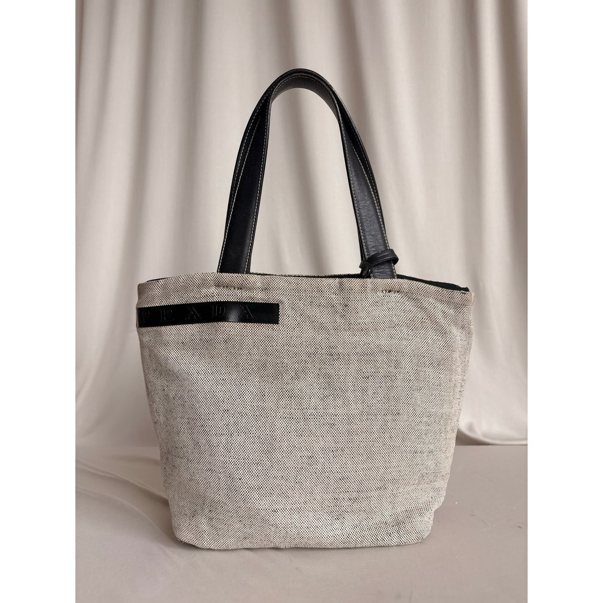 Vintage Prada Sport Grey Canapa Canvas Sport Tote
