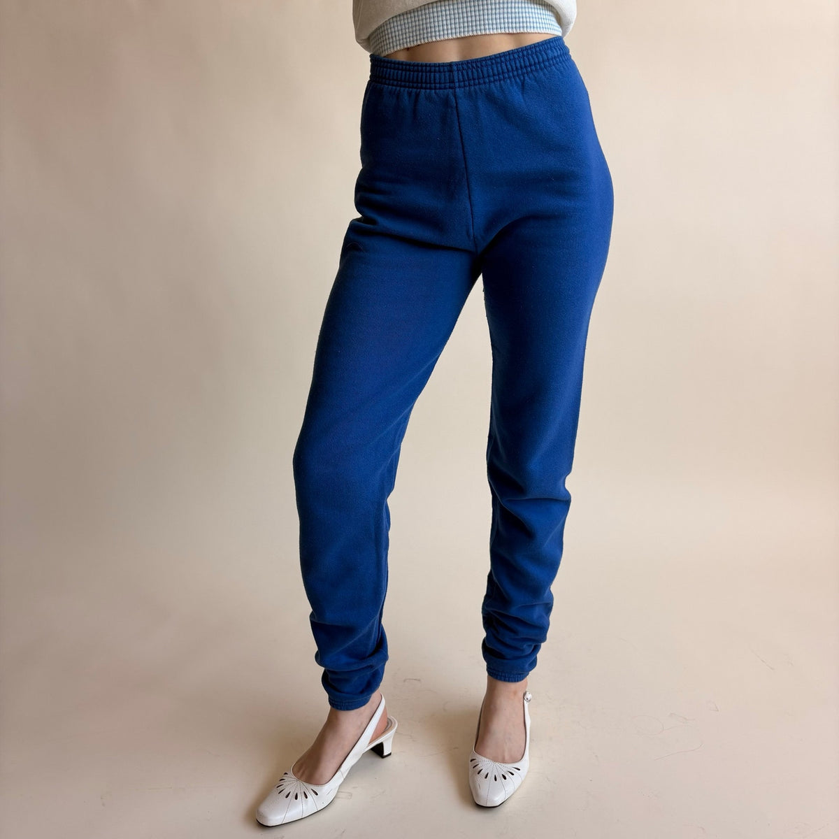 Jerzees by Russell Royal Blue Sweatpants - Made in USA, Size Small