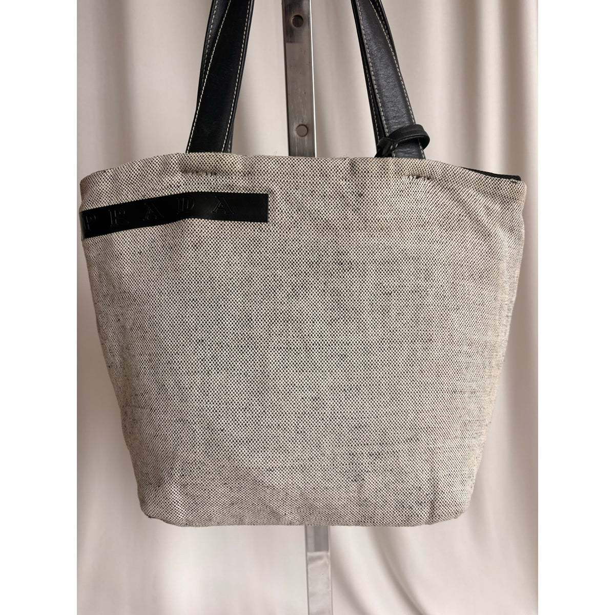 Vintage Prada Sport Grey Canapa Canvas Sport Tote