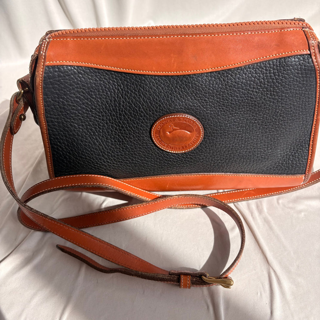 Vintage Dooney & Bourke All-Weather Leather Crossbody Bag