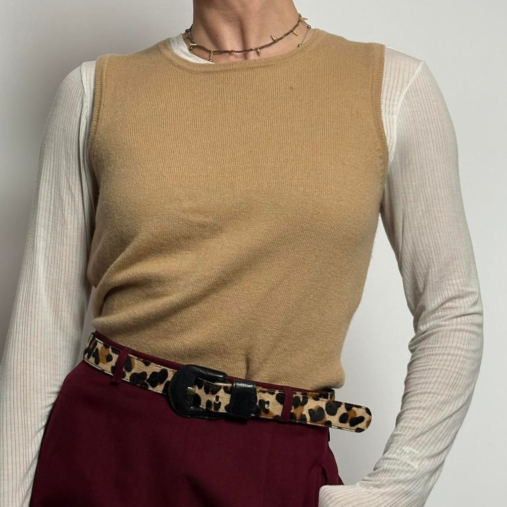 Vintage J.Crew Wool-Cotton Sweater Vest - xs