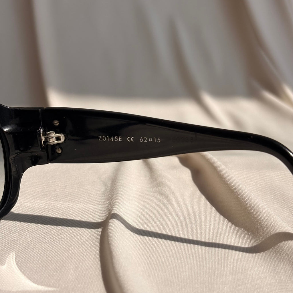 Louis Vuitton Ursula Strass Sunglasses - Black, Rhinestone Flower