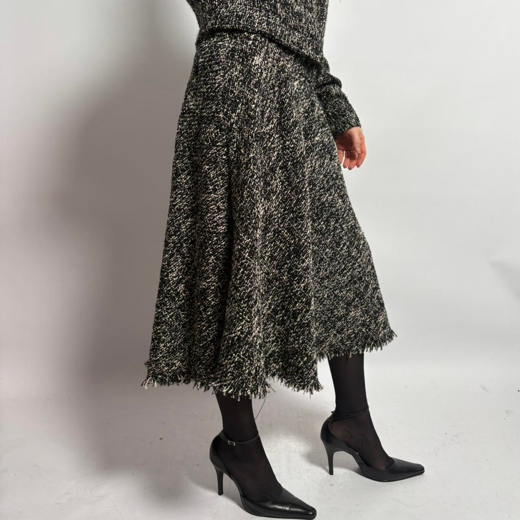 Jason wu textured tweed skirt