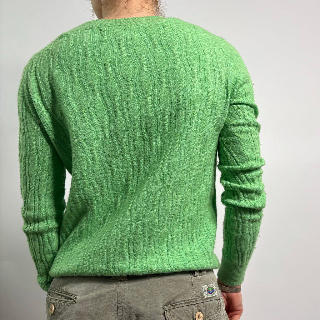 Banana Republic Filicci Lime Green Sweater - Size Medium
