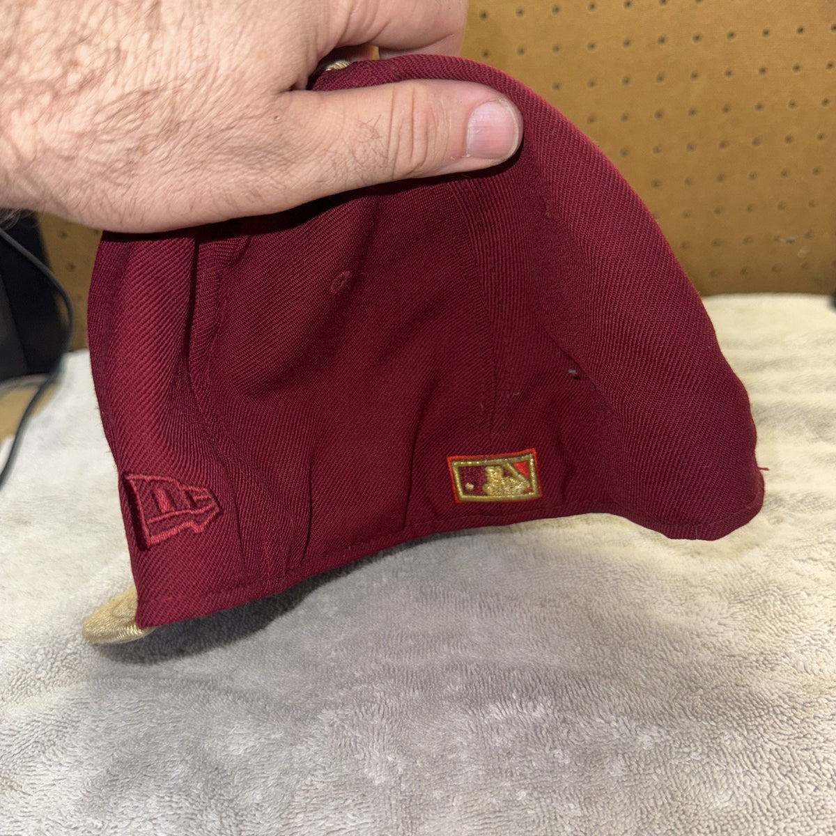 Exclusive Arizona Diamondbacks GOLD BRIM SZ 7 5/8 - 1998 Inaugural Season