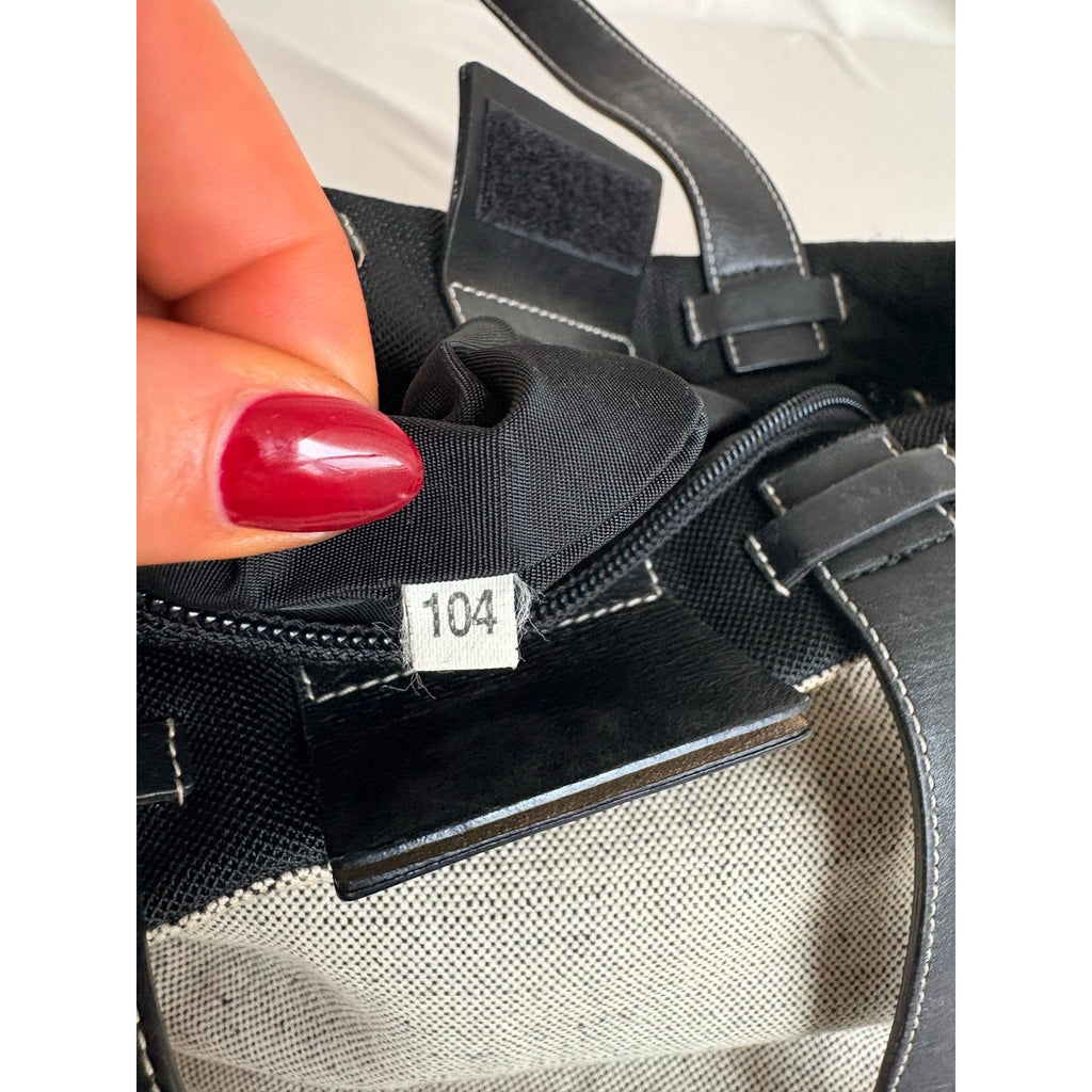 Vintage Prada Sport Grey Canapa Canvas Sport Tote