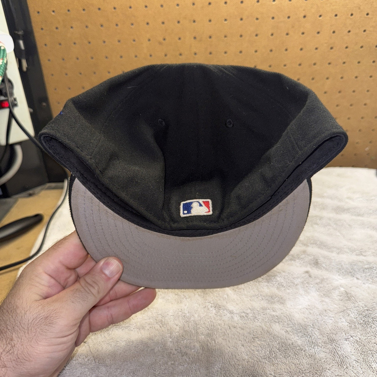 Los Angeles LA Dodgers 59fifty fitted Black Royal New Era