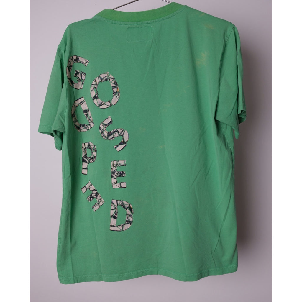 Godspeed New York 2021 Archive Green Tee Shirt Mens Medium- Distressed