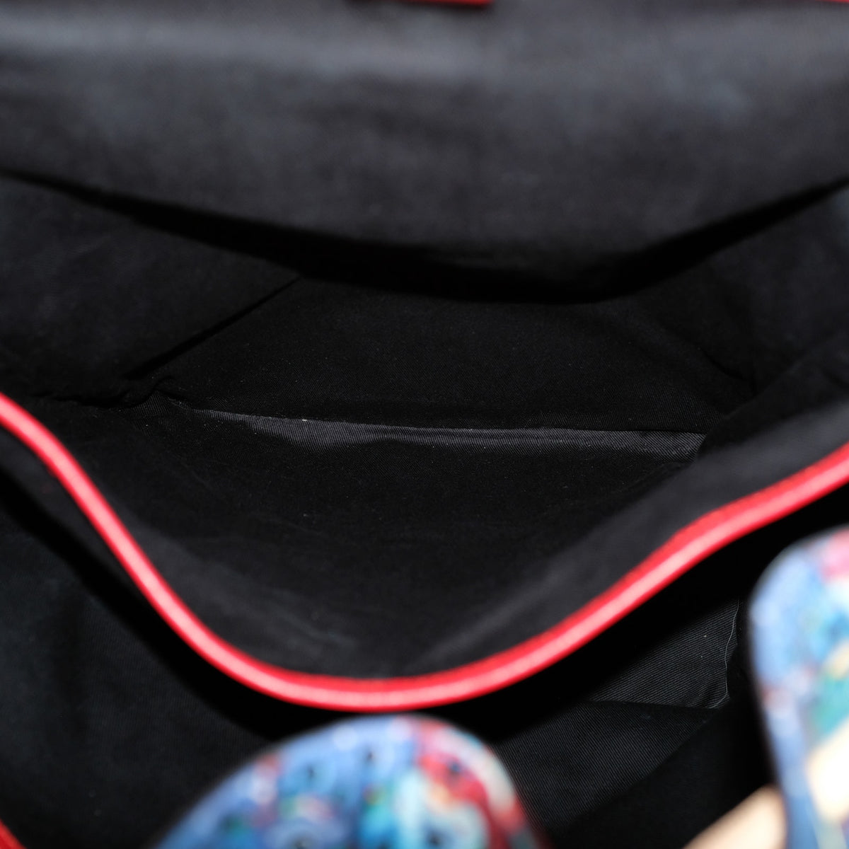 Christian Louboutin Explorafunk Backpack Day of The Dead Print, Limited Edition