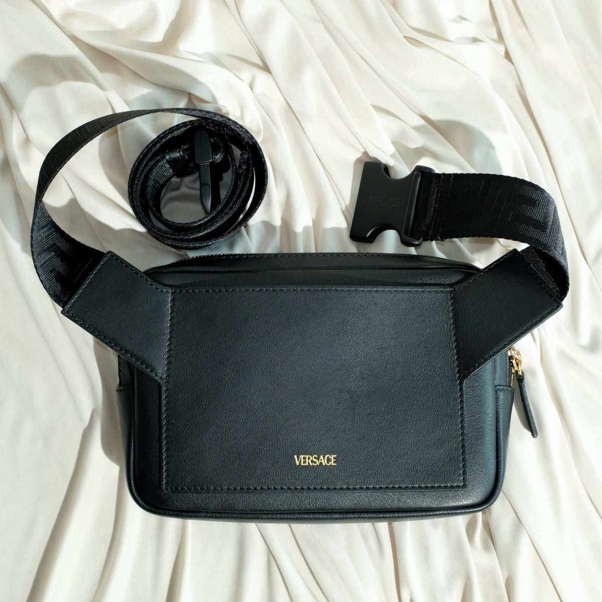 Versace Baroque Logo Belt Bag Unisex, New w/ Dustbag