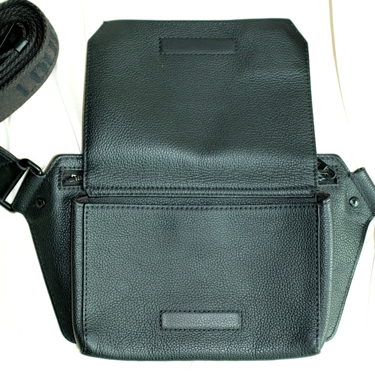Louis Vuitton Aerogram Takeoff Sling Bag - Black Leather
