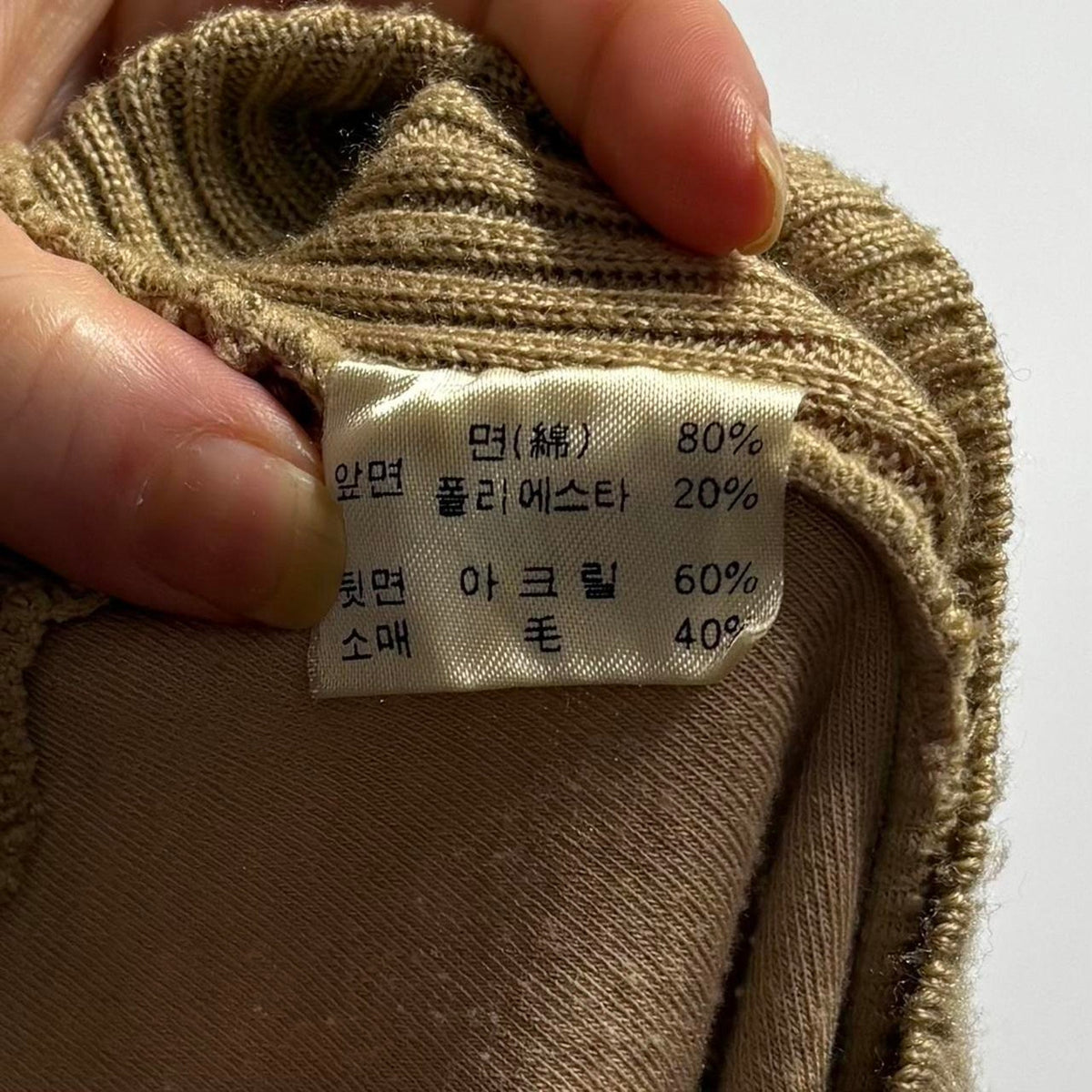 P.A.T Origional Fashion-Korean Cotton-Blend Cardigan - M