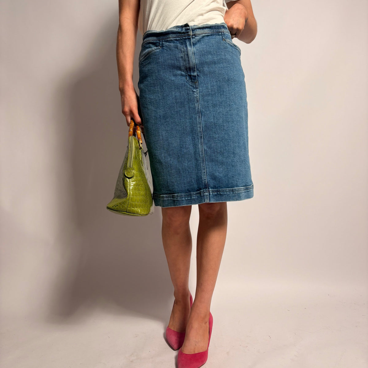 Jones New York Sport 90s Denim Skirt - Size 4