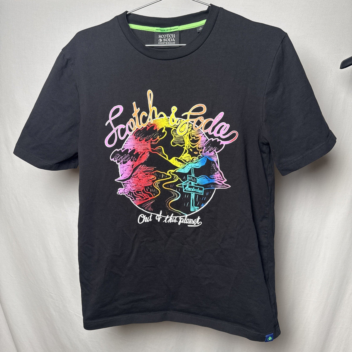 Scotch & Soda Amsterdam Tee Shirt Top Size M Out of This Planet