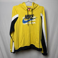 Nike WOMEN'S Sportswear Hoodie Tour Yellow SIZE XL AO5294-719